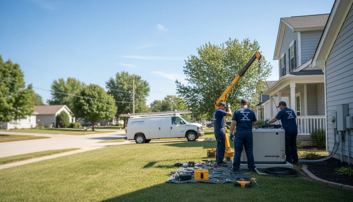 Generator Installation in Bushnell, IL near me